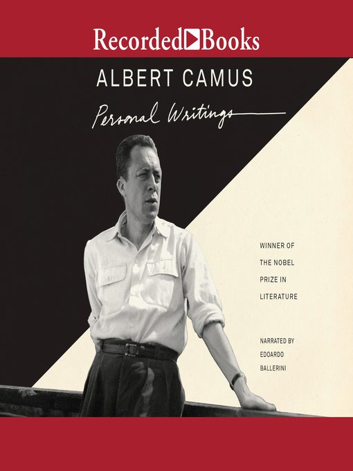 Title details for Personal Writings by Albert Camus - Available